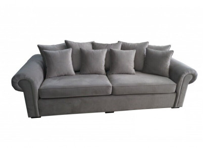 Sofa 3 Sitzer Chesterfield Polster Klassische Sofas Dreisitzer Textil Couchen